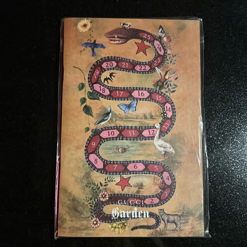 Gucci Garden Serpent Notebook New